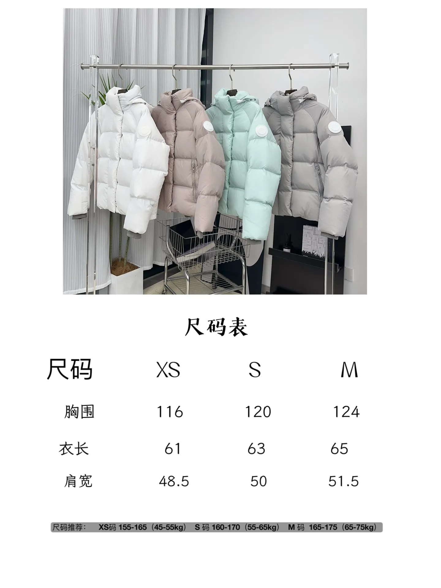🇨🇦Canada Goose "Canada Goose" 🇨🇦White Label Capsule Down Jacket [Size Chart] P760